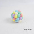 Fashion New Plush Pet Toy Cat and Dog Self-Hey Funny Cat Bite-Resistant Toy Ball Cute Funny Interactive Toy Balls For Cats Multicolor Toy Balls For Cat Stevvex