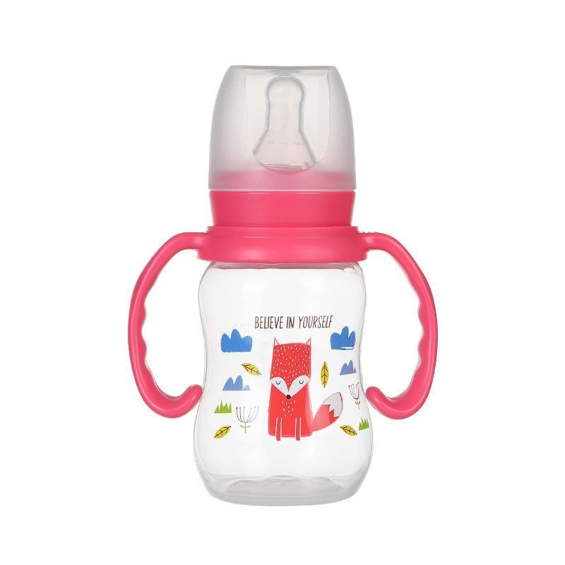 Baby Durable  Infant Nursing Bottle Feeding Cup With Grip High Quality Nipple Baby Feeding Bottle Stevvex