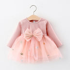 Baby Girls Dresses with Bag-Kids Clothes Baby for Birthday Party Princess Dress In Cat Modern Design