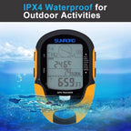SUNROAD FR510 Handheld GPS Navigation Receiver Portable Handheld Digital Altimeter Barometer Compass Camping Hiking Tool