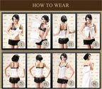 White Bridal Corselet Long Torso Waist Training Corset Lingrie Bones Overbust Hourglass Body Shaper Corset Size XS-6XL 942#