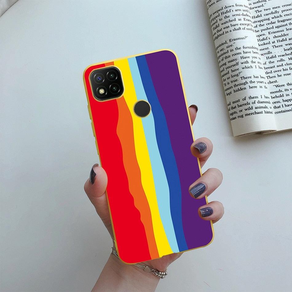 Silicone with Design Print Pattern Shockproof-Absorption Bumper Protective Back Cover For Xiaomi Redmi 10A Case 2022 Love Heart Candy Painted Phone Cover Soft Silicone Case For Xiaomi Redmi 10A Redmi10A Stevvex