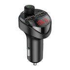 Black Car Charger FM Transmitter Bluetooth Car Audio MP3 Player TF Card Car Kit 3.4A Dual USB Car Phone Charger