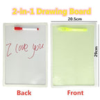 Educational Toy Drawing Board Tablet Graffiti 1pc A4 A3 Led Luminous Magic Raw With Light-fun - SJB-DIAMOND ELITES