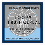 TD Loopy Fruit Cereal Clamshell Wax Melts Premium Scented Candle Inserts for Aromatherapy and Home Decor