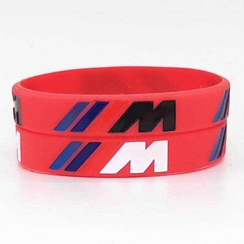 Hologram Bracelet ///M Sport M Power Black White Silicone Wristband Bangle for Auto Club Fans M3 M5 M6 3/5/7 Series - SJB-DIAMOND ELITES