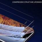 3Pcs Dust Net Protective Glass For iPhone 13 12 11 Pro XS Max XR 12 Mini Full Cover Protector Tempered Glass on iphone 13 14 Pro  Soft Flexible Ceramic Film Screen Protector Compatible with iPhone Stevvex