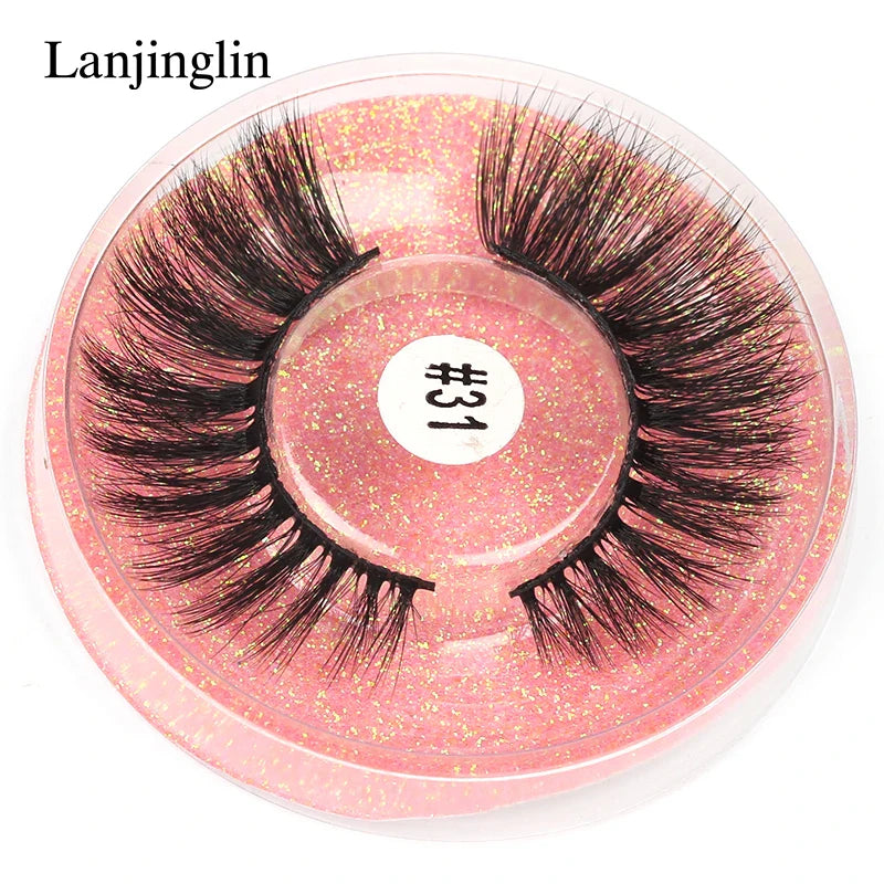 4/100 Pairs Wholesale Fake Lashes 3D Mink Eyelashes Fluffy Dramatic Lashes Cruelty Free False Eye lashes Makeup Tools maquillaje Lootquake LLC