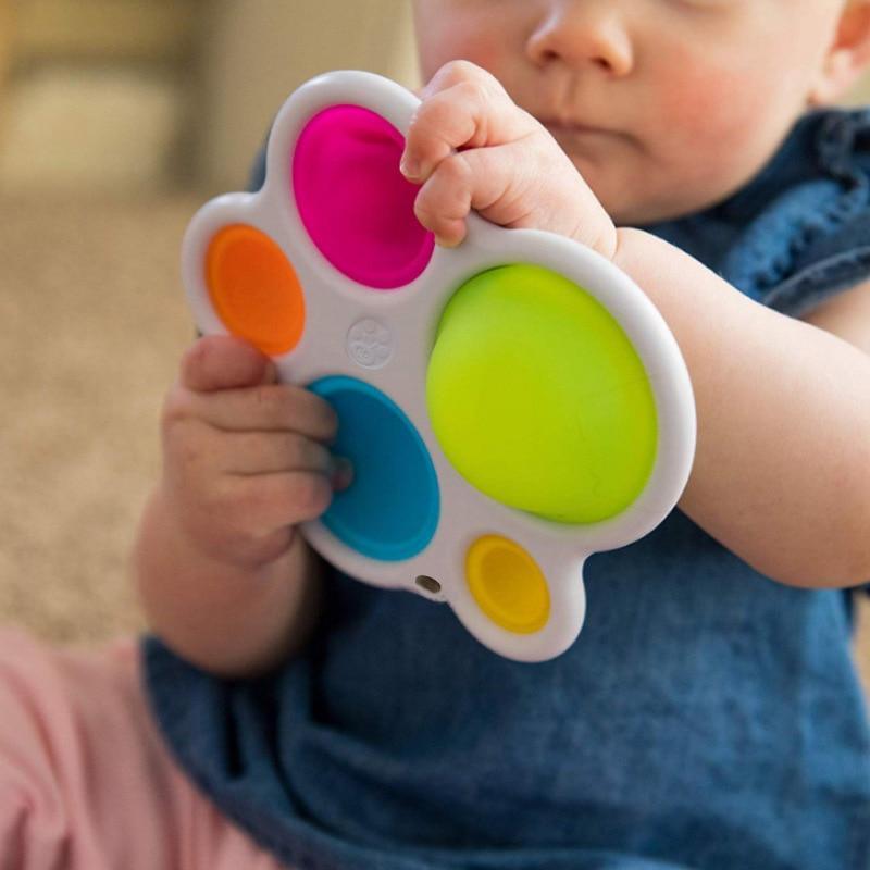 Baby Board Exercise Toys Rattle Puzzle Toys Colorful Intelligence Development Board Early Educational Board Toys For Baby Kids (Colorful) - SJB-DIAMOND ELITES