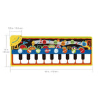 Musical Piano Mat Baby Play Mat Toy Musical Instrument Mat Game Carpet Music Toys Educational Toys For Kids