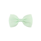 Colorful Mini Bow Tie Hair Clip Small Sweet Solid Ribbon Bow Safety Hair Clips Hairpins Baby Girl Hair Accessories