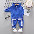 Baby Boys Costume Letter Tracksuit Tops Pants 2PCS Children Boy spring Outfits In Modern Sport Deisgn Made for Kids