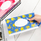 NEW Portable EVA Baby Wet Wipe Holder Case Reusable Refillable Wet Wipe Bag Tissue Box Snap-Strap Cosmetic Pouch Home Storage Lootquake LLC