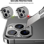 3PCS Camera Lens Protection For iPhone 12 13 14 Pro Max Lens Screen Protector 3D Full Tempered Glass For 11 ProXS MAX Camera Tempered Glass Camera Lens Protector Guard for iPhone Stevvex