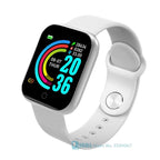 Luxury NEW Fashion Style Stainless Steel Smart Watch For Women and Men Electronics Sport Wrist Watch For Android IOS Square Smartwatch Smart - SJB-DIAMOND ELITES