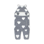 Baby Sleeping Bags Envelope Winter Warm Knitted Sleep sacks for Newborn Infant Stroller Bed Swaddle.