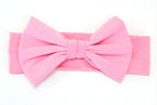 Headband Knitted Cotton Children Girls Elastic Bow Hair Bands Turban for girl Headbands
