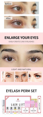 ICONSIGN Upgrade Version Lash Lift Kit Lifting Eyelashes Lasting 6-8 Weeks Lash Perm Eyelash Enhancer Makeup Tools Lootquake LLC