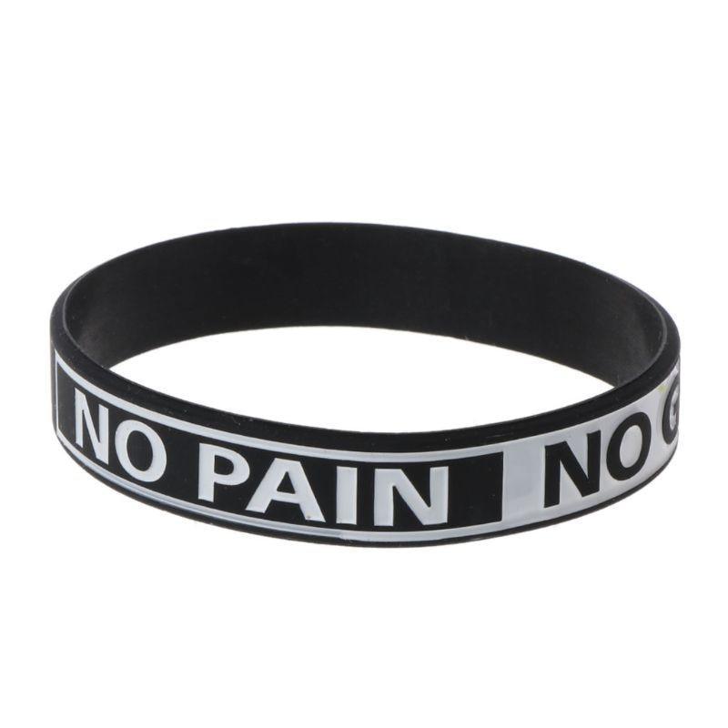 Silicone Rubber Band Elastic Inspirational Motivation Bracelets Never Give Up Perfect Gift For Men And Women Cool Fashion Style - SJB-DIAMOND ELITES