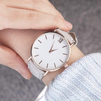 New STEVVEX Fashion Simple Women Watches Woman Ladies Casual Leather Quartz Watch For Women and Girls