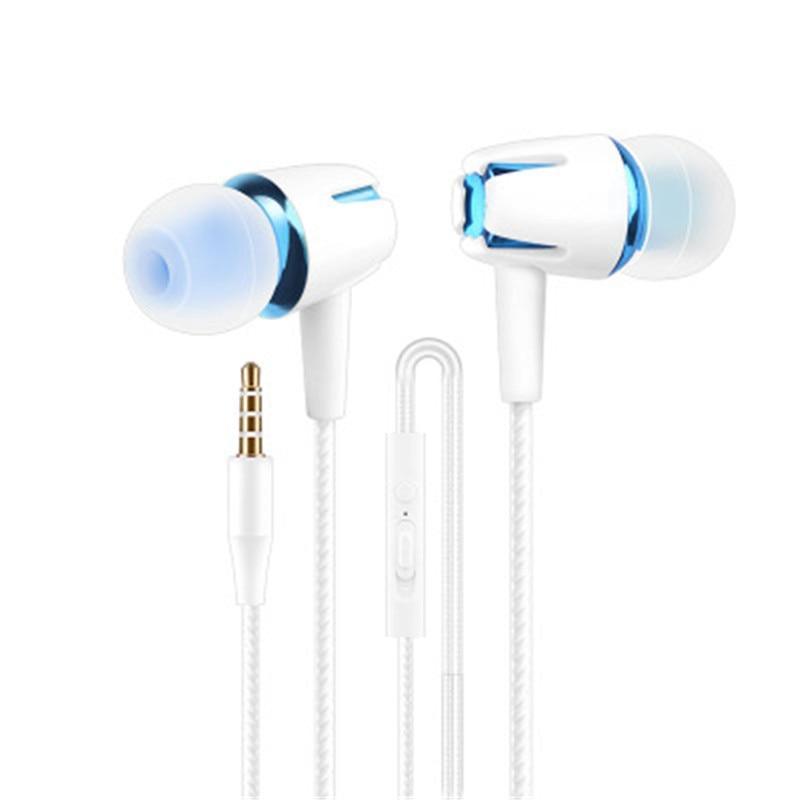 STEVVEX Headphones wired Earphone E18 Adjustable volume pause/play For   mobiles  earbuds wire Headset for smartphone - SJB-DIAMOND ELITES