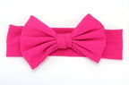 Headband Knitted Cotton Children Girls Elastic Bow Hair Bands Turban for girl Headbands