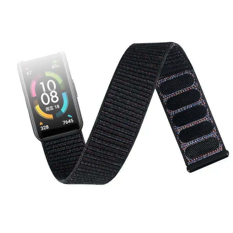 Fitbit Charge 5 6 Nylon Velcro Band - Durable Comfortable Strap - SJB-DIAMOND ELITES