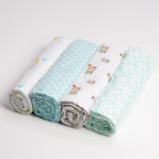 Baby Blanket Set 100% Cotton Flannel Baby Swaddles Soft Newborns Blankets Baby Blankets Baby Swaddle Wrap