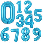 NEW Big Modern 32inch Luxury  Number Foil Helium Balloons For Birthday Party and Celebrations Modern Decoration - SJB-DIAMOND ELITES