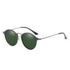 High Quality Aluminum Vintage Sunglasses for Men and Woman In Round Sunglasse Retro Glasses Style  With UV400 Protection - SJB-DIAMOND ELITES