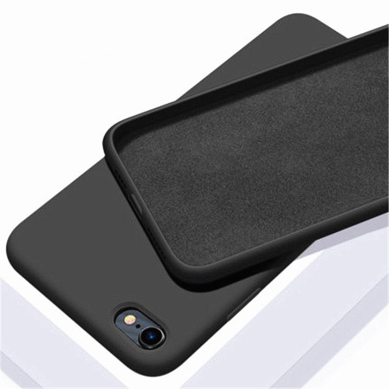 Soft-Touch Full-Body Protection Case For iPhone Case for iPhone 14 13 12 Pro Max Mini Cover Silicone Phone Case for iPhone Flexible Ergonomic Case Design  for iphone Stevvex