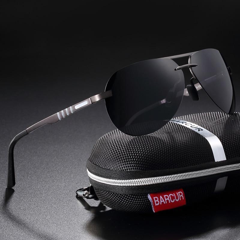 New Sport Luxury High Quality Metal Frame Aviation  Pilot Polarized Sunglasses for Men Driving Sunglasses Brand Designer Sports Eyewear With UV400 Protection - SJB-DIAMOND ELITES