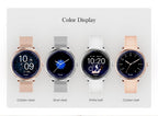 Luxury Modern Stylish Women Smart Watch With Round Screen Smartwatch For Girl Woman and Ladies With Heart Rate Monitor Compatible For Android and IOS Sistems - SJB-DIAMOND ELITES