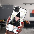 Unique Abstract Ultra Thin Sparkle Soft Silicone Case For iPhone XS Max 8 7 Plus X XR 6 6S 5S Mini Black Phone Case Marble Geometric Art Soft Silicone Cover Stevvex