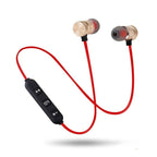 Luxury Modern New 5.0 Bluetooth Earphone Sports Neckband Magnetic Wireless earphones Stereo Earbuds Music Metal Headphones With Mic For All Phones - SJB-DIAMOND ELITES