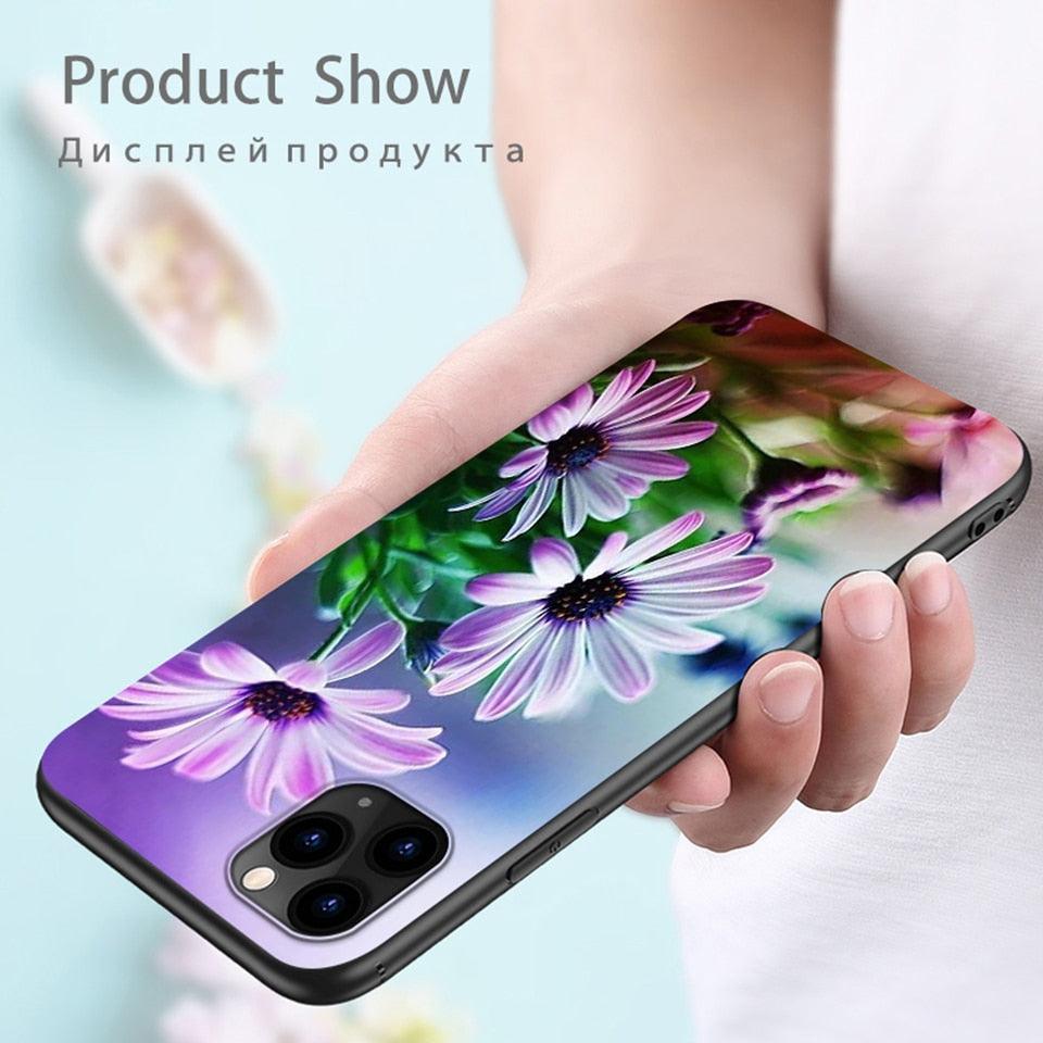Cute Cover Soft Silicone Print Cars Print Phone Case For Iphone 5s 5 S Se 2016 4.0" Case Phone Cover On  Iphone 6s 6 S Plus Funda Bumper Black Case Sport Race Car Stevvex
