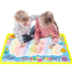 Magic Water Painting Drawing Mat & 2 Pens Doodle Board Coloring Books for Kids Children Educational Toys - SJB-DIAMOND ELITES