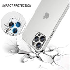 4Pcs Camera Lens Glass Protector on For iPhone 11 12 13 14 Pro Max Tempered Glass For iPhone 14 Plus 12 13 Mini Camera Protector Ultra Thin Transparent Camera Lens Cover Stevvex
