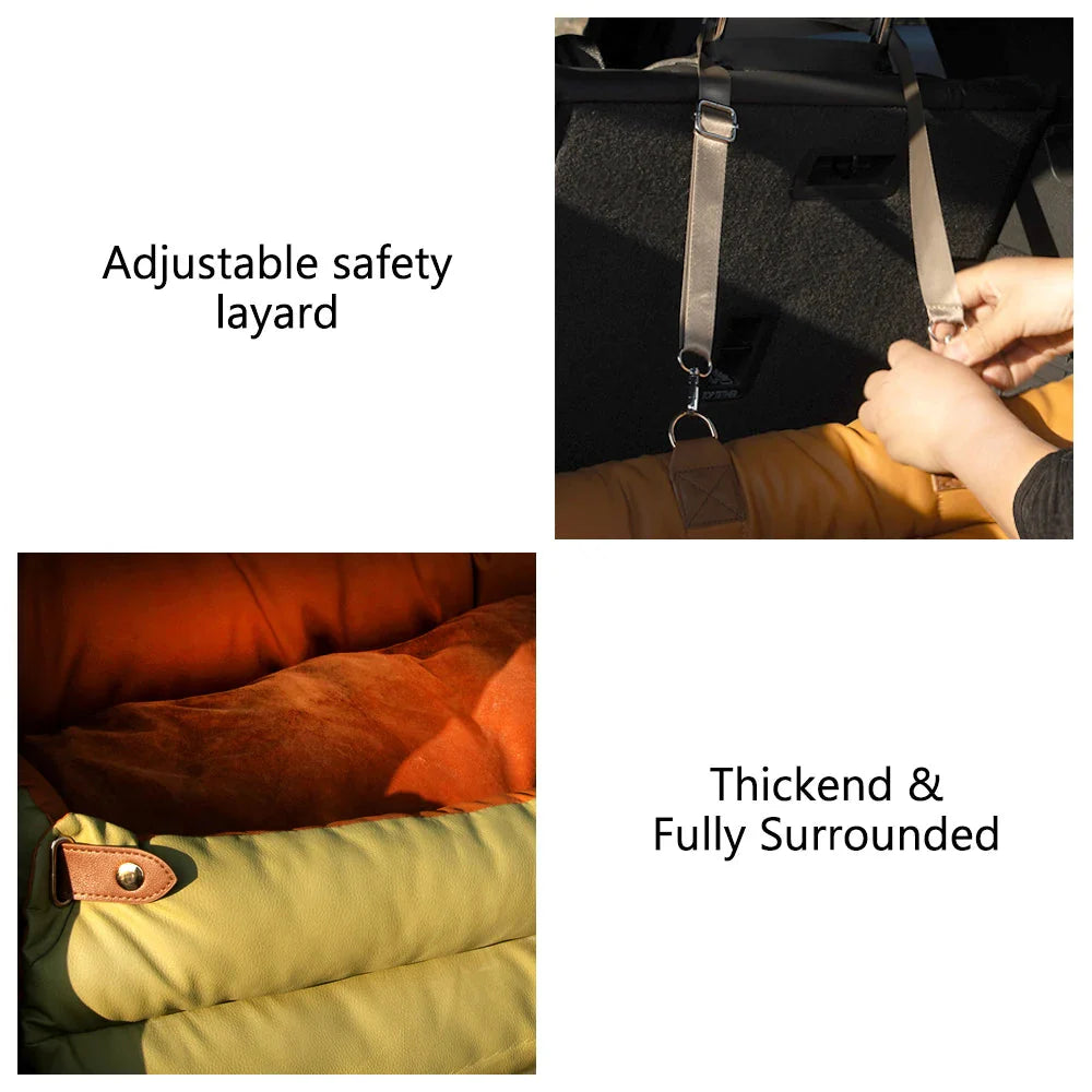 Milano Double Booster Seat Fashioned Furbabies