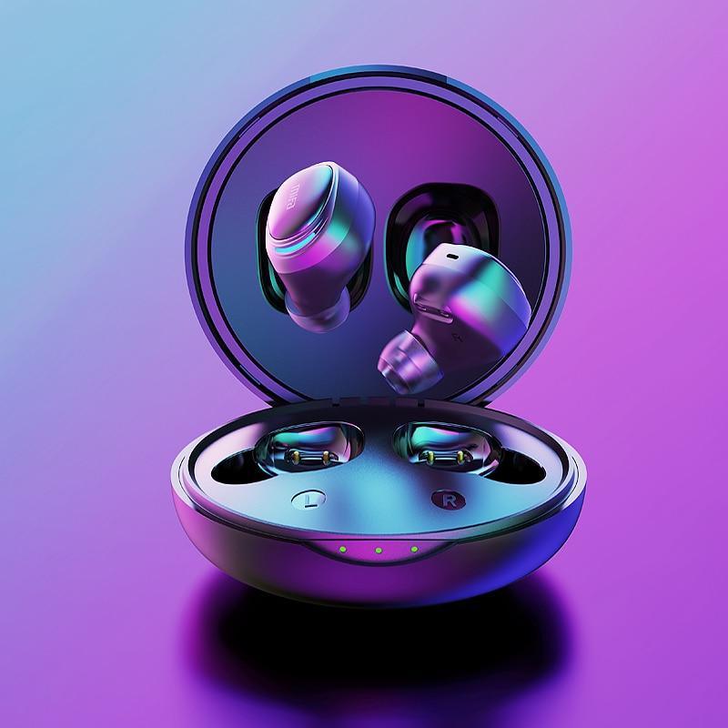 Luxury Earbuds Wireless Bluetooth Earphones Touch Control Stereo Cordless Headset For Android and IOS Smart Phone Headphones With Charging Box - SJB-DIAMOND ELITES