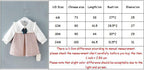 Modern Retro Vintage Handade Cute Newborn Infant Toddler Baby Girls Dress with A-line Lantern Sleeve For Girls Kids