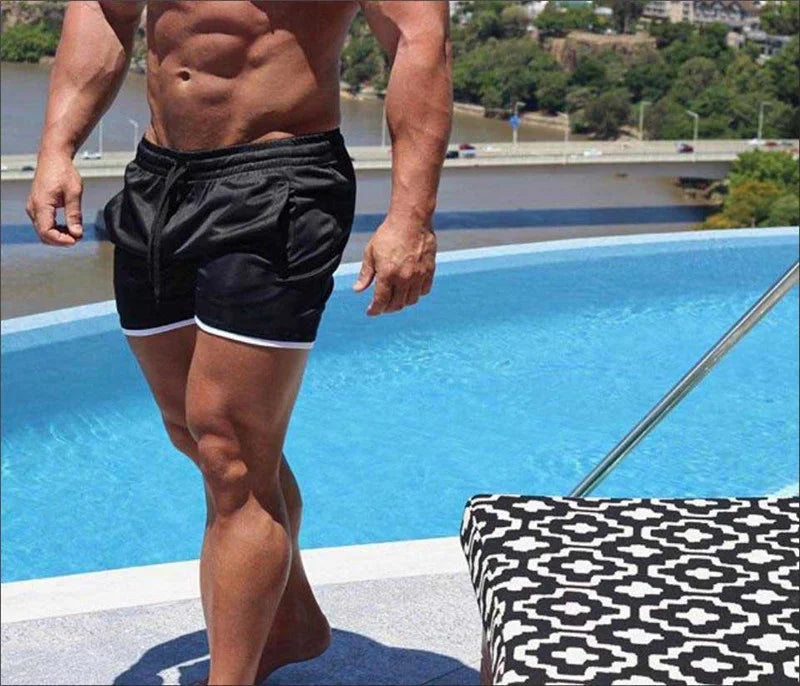 BreezeFit Men's Quick-Dry Mesh Sports Shorts - SJB-DIAMOND ELITES