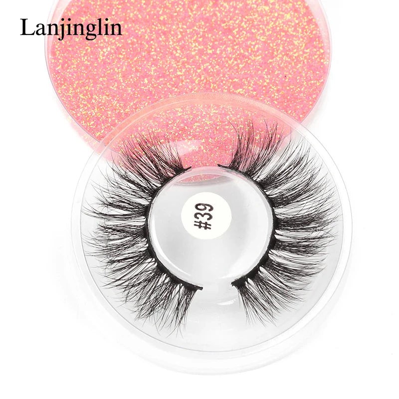 4/100 Pairs Wholesale Fake Lashes 3D Mink Eyelashes Fluffy Dramatic Lashes Cruelty Free False Eye lashes Makeup Tools maquillaje Lootquake LLC