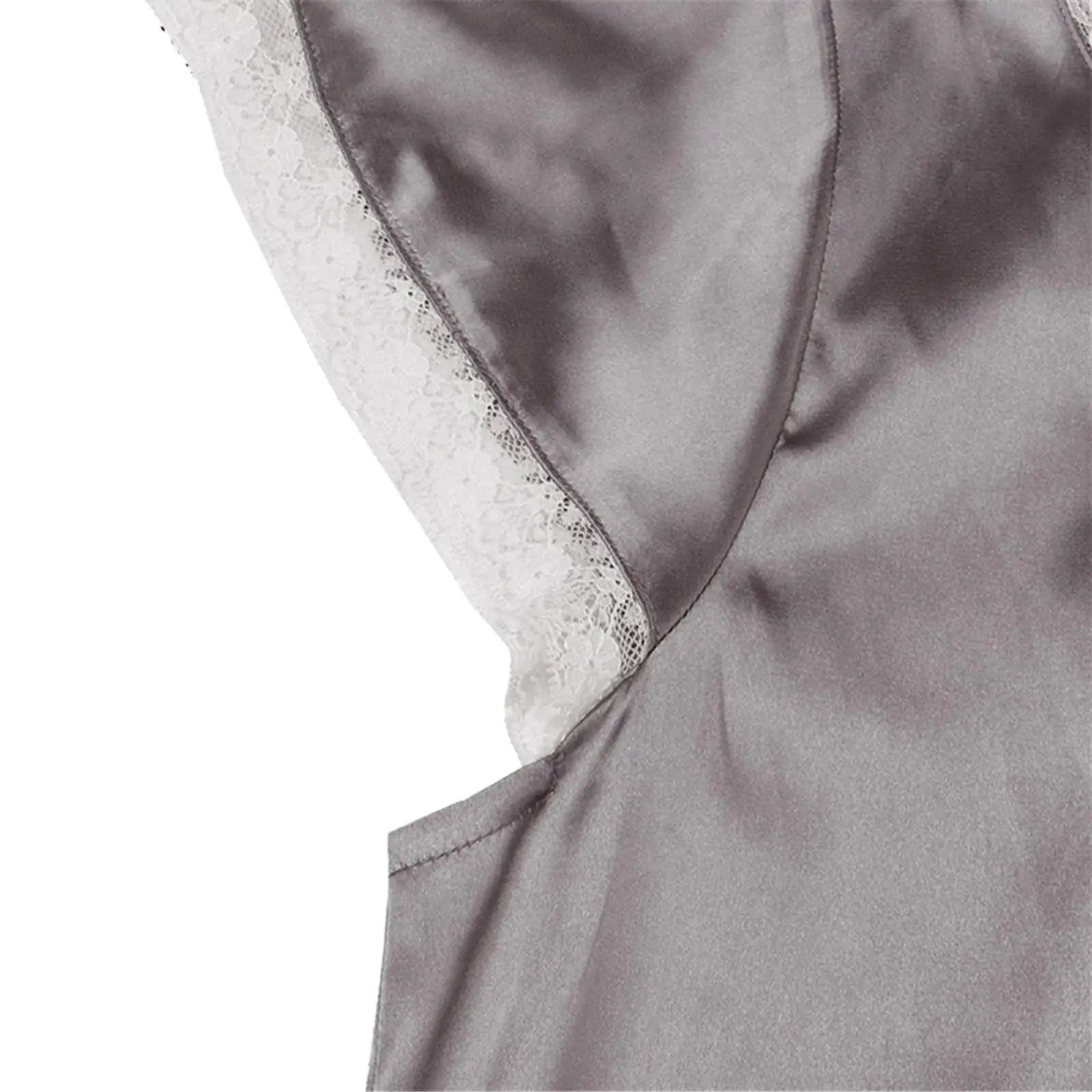 Women Summer Silk Sleepwear Short Sleeve V Neck Homewear Long Dress Nightgowns Sleepwear Sleep Tos Night Dress Underwear