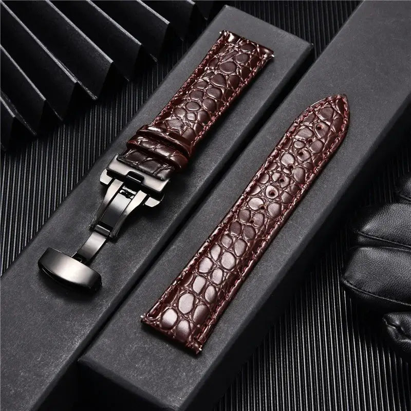 Huawei Leather Band - Crocodile Pattern - Premium Quality - SJB-DIAMOND ELITES
