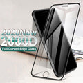 2000D Curved Edge Tempered Glass For iPhone SE 2020 6 6S 7 8 Plus Full Cover Glass on iPhone 11 Pro XS Max X XR Screen Protector Screen Protector No Side Bezel Easy Installation Frame 3X Stronger Screen Protector Stevvex