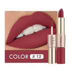 O.TWO.O 12 Colors Makeup Lipstick Lip Gloss Sexy Red Lip Stick Waterproof Moisture Lips Cosmetics Matte Lipsticks Lootquake LLC