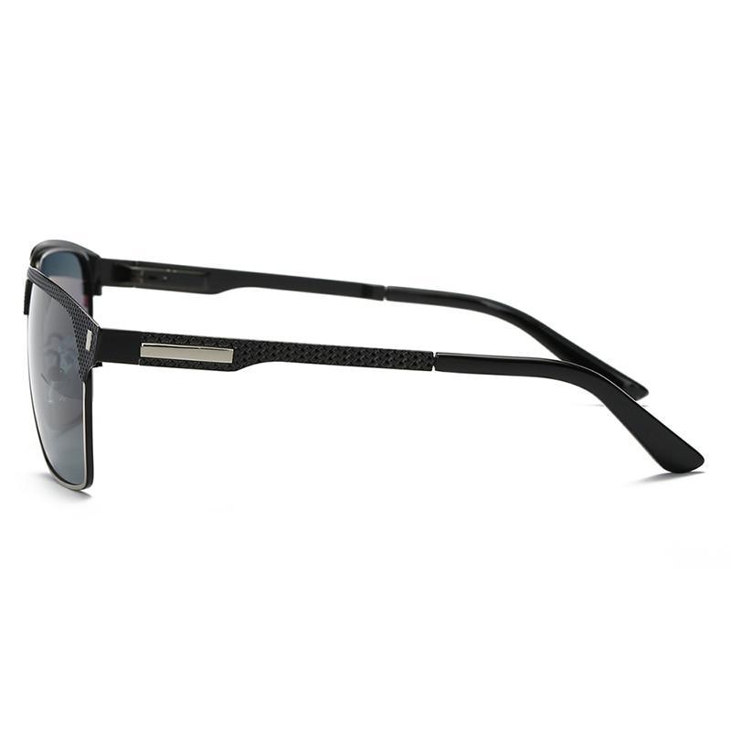 Luxury  High Quality Polarized Sunglasses Metal Frame Sunglasses For Men In Business Retro Modern Style With UV400 Protection - SJB-DIAMOND ELITES