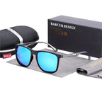 Square High Quality Titanium  Sunglasses for Men Polarized Sunglasses With Mirror Gradient Glasses Titanium  TR90 Frame Oculos De Sol gafas and UV400 Protection - SJB-DIAMOND ELITES