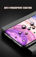 200D Curved Soft Edge Tempered Glass For iPhone 8 7 6 6S Plus SE 2020 Protective Glass X XR 11 Pro Xs Max Screen Protector Film Tempered Glass Screen protector for iPhone Easy Installation 9H Hardness Scratch Resistant Screen Protector Stevvex